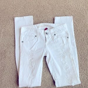 Guess white jeans